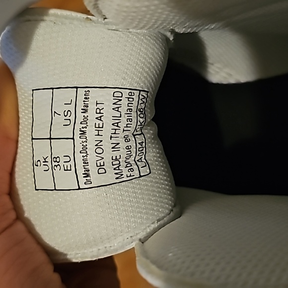 Platform doc martens white - Picture 3 of 4